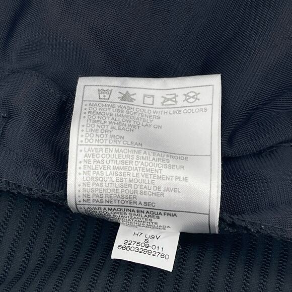 Nike Sz S Black FitDry Lightweight Activewear Pants Relaxed Fit Comfort Stretch - Picture 9 of 9